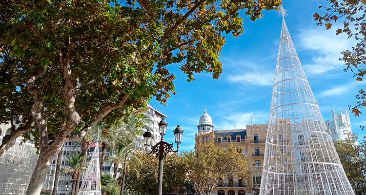 Valencia enciende las luces de Navidad